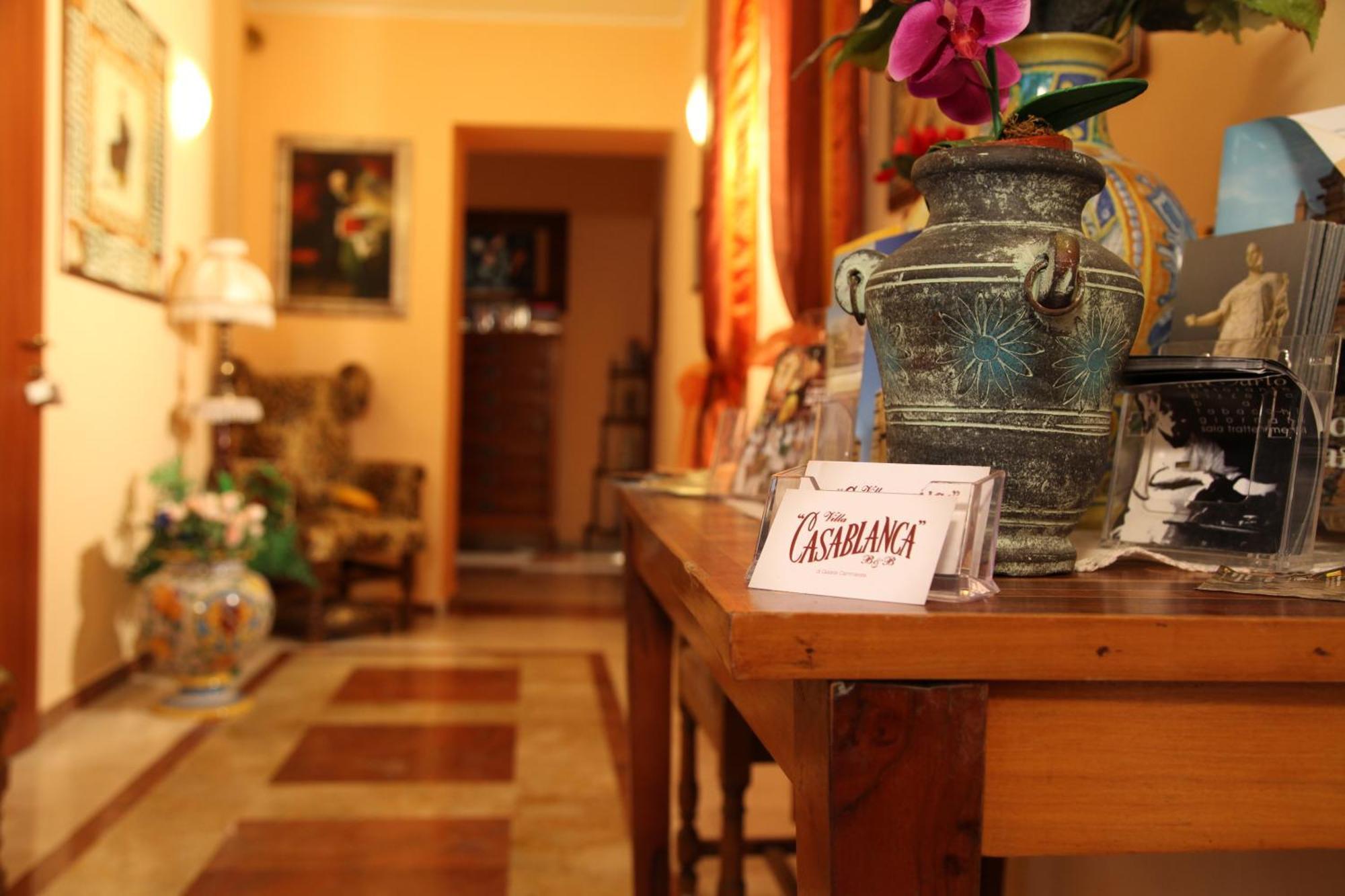 B&B Villa Casablanca Энна Экстерьер фото